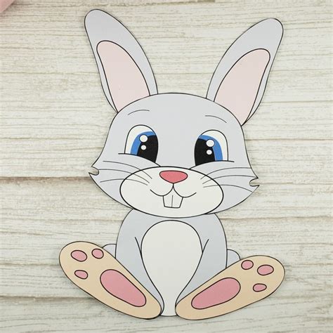 Bunny Cut Out Printable